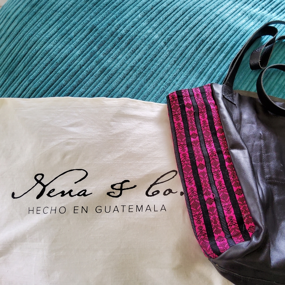 Nena leather Tote
